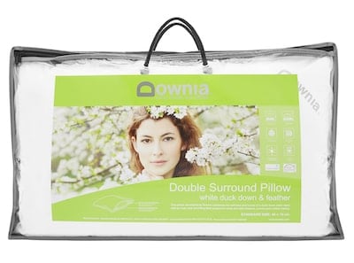 Downia Double Surround White Duck Down & Feather Pillow