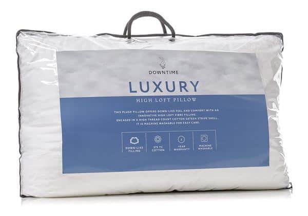 Downtime Luxury High Loft Pillow