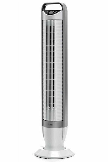 Seville Classics UltraSlimline Energy-Saving Tilt Tower Fan