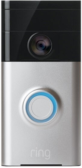 Ring Video Doorbell - Satin Nickel