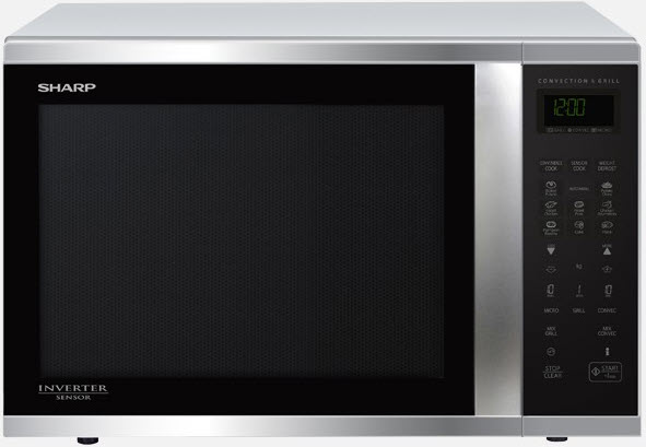 Sharp 1000W Sensor Convection Inverter Microwave Oven