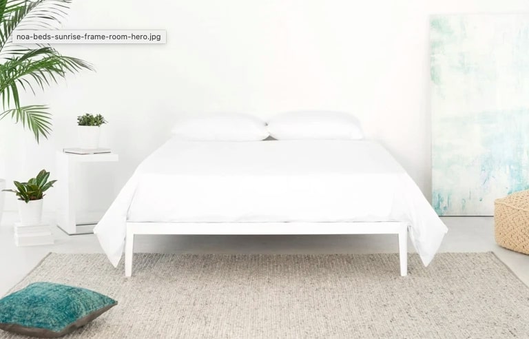 Noa Home Sunrise Bed Frame