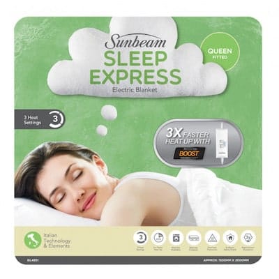 Sunbeam Sleep Express Fitted Heated Blanket