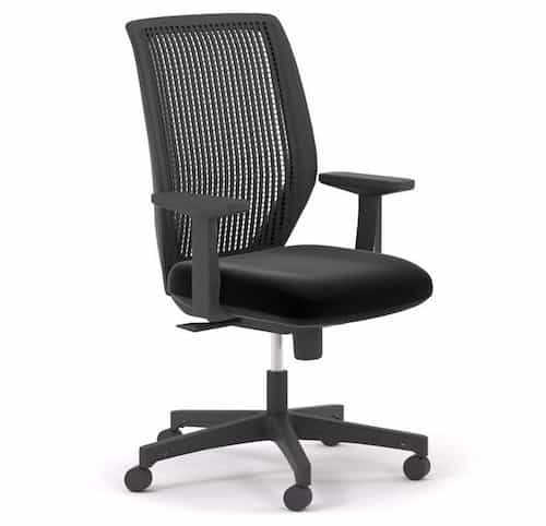 Swan Black Mesh Office Chair