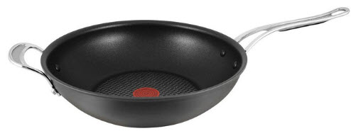 Best Wok for Induction: Tefal Jamie Oliver Hard Anodised Induction Non-Stick Wok