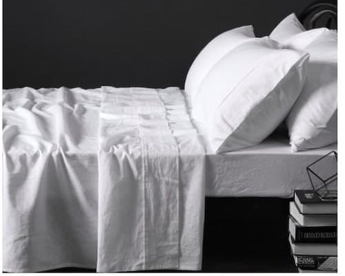 Vintage Design Homewares 100% Linen Sheet Set
