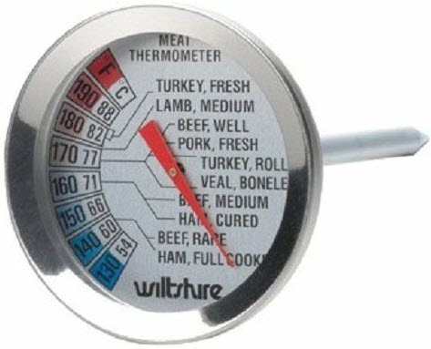 Wiltshire Classic Stainless Steel Meat Thermometer
