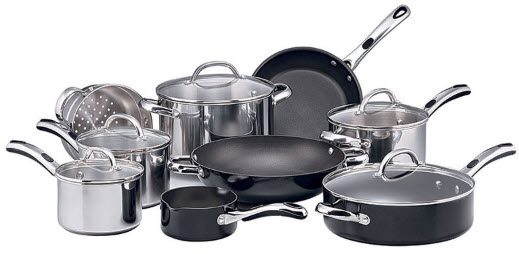 RACO Kitchen Essentials 9pc Stainless Steel Cookset