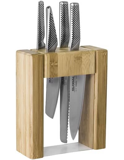 Global 5-Piece Teikoku Knife Block Set