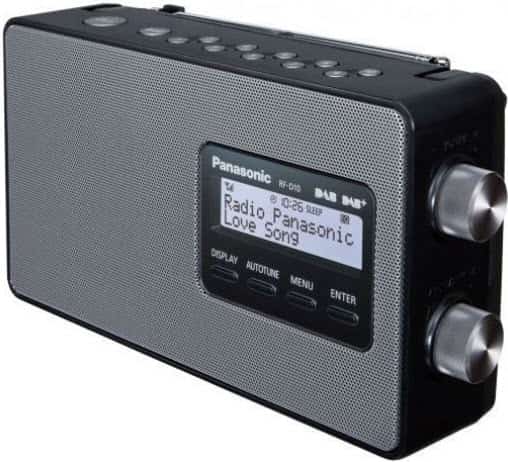 Panasonic - RF-D10GN-K - Portable Digital Radio - DAB/ DAB+