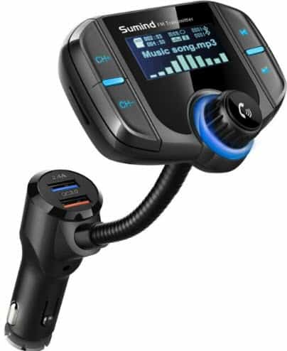 Sumind Wireless Bluetooth FM Transmitter