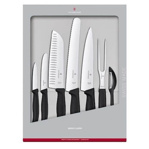 Victorinox Swiss Classic Stainless Steel 7 Piece Kitchen Knife Set