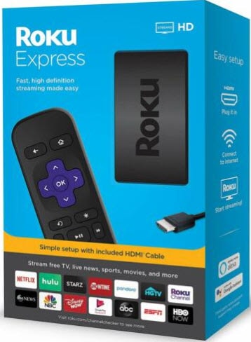 Roku Express HD Streaming Media Player