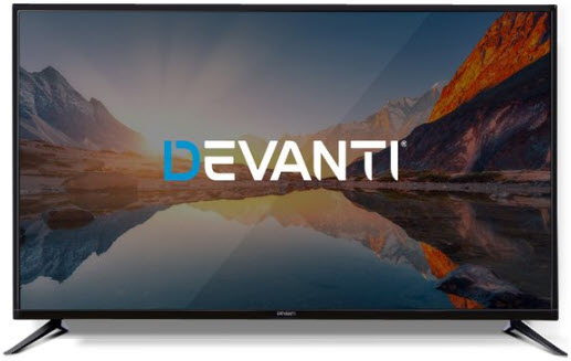 Devanti Smart LED TV 43 Inch UHD HDR LCD Slim 4K TV