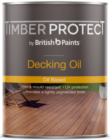 British Paints Timber Protect Decking Oil