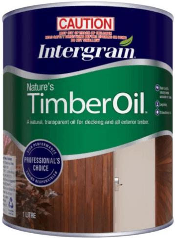 Intergrain Nature's Timber Exterior Deck Oil