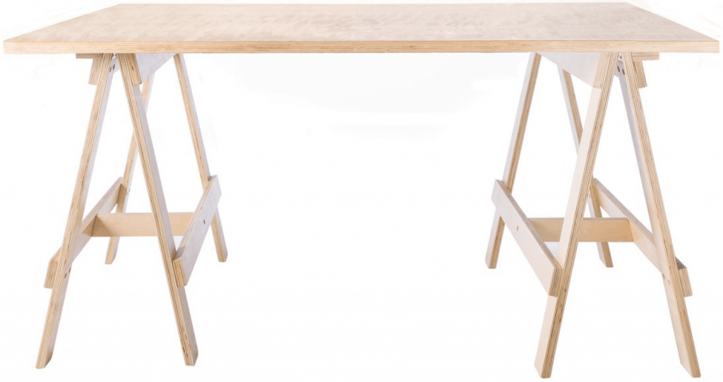 Mocka Large Trestle Desk
