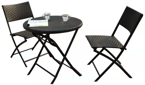 Naturally Provincial 2 Seater Outdoor Furniture Bistro Set