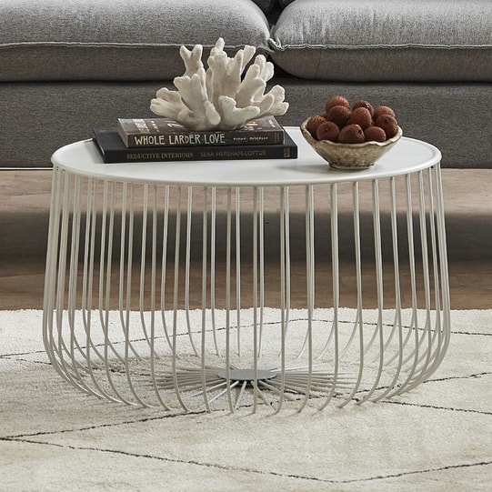 Temple & Webster Trevi Wire Coffee Table