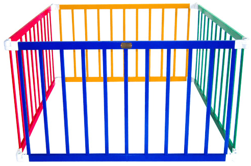 Tikk Tokk Kids' Square Little Playpen