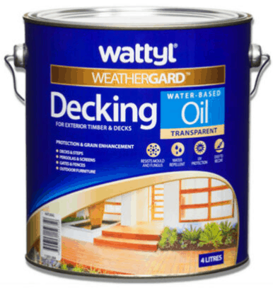 Wattyl Weatherguard Water Based Decking Oil