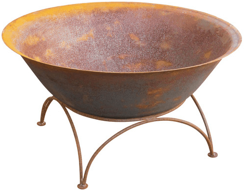 Collective Sol Rust Arizona Round Bowl Fire Pit