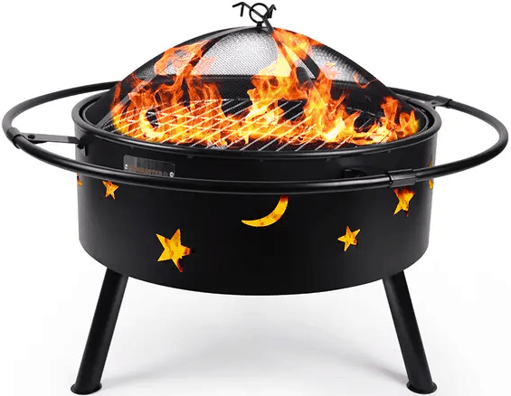 Cookmaster 2-in-1 Outdoor Fire Pit Bowl