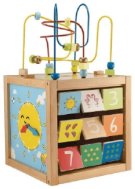 ELC Wooden Activity Cube Giant