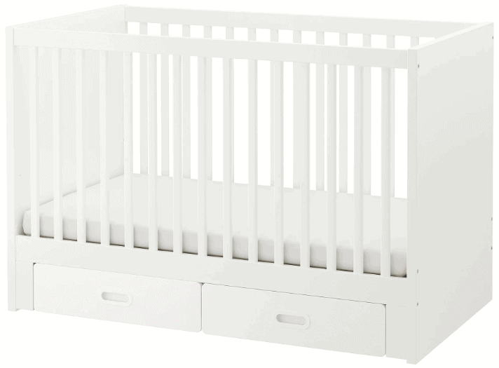 Ikea Cot With Drawers