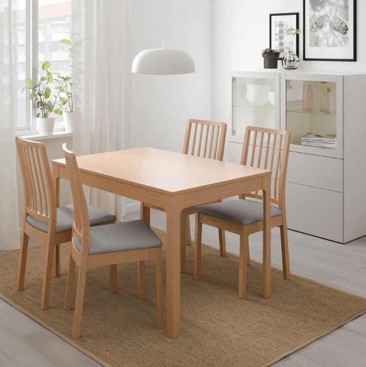 Ikea Dining Table - EKEDALEN Extendable table