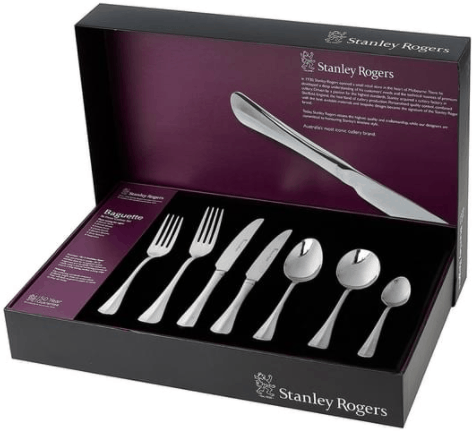 Stanley Rogers Baguette 56-Piece Cutlery Set