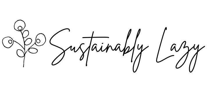 Sustainably Lazy logo