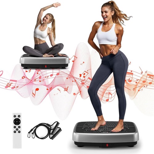 Compact vibration plate