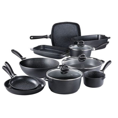 Baccarat STONE 10-piece cookware set with wok