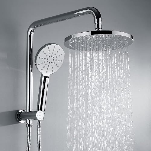 Decaura twin rain shower set