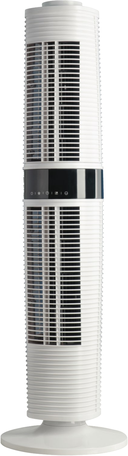 DeLonghi Dual Oscillating Tower Fan White