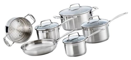 Baccarat iconiX 6-Piece Stainless Steel Cookware Set