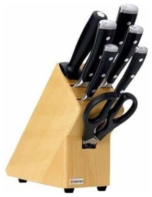 Wüsthof Classic Ikon 8-Piece Knife Block Set