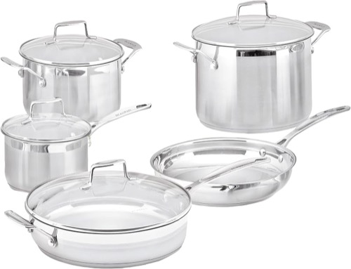 Scanpan Impact stainless cookware set