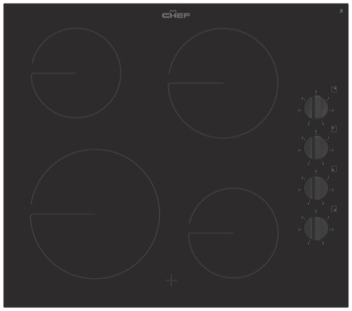 Chef 60cm ceramic cooktop