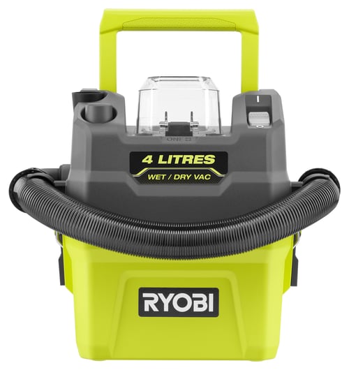 Ryobi 18V ONE+ 4L Wet & Dry Compact Vacuum RWDV184 (tool only)