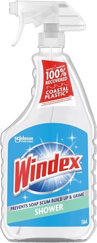 Windex shower cleaner spray