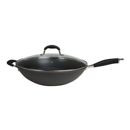 Smith and Nobel Professional 36cm hard anodised jumbo wok