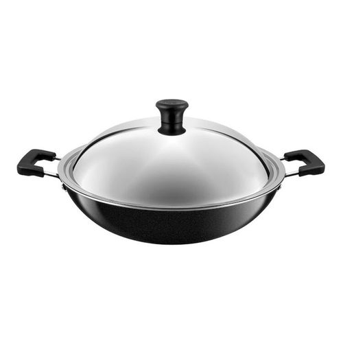 Tefal 36cm large wok with stainless steel lid
