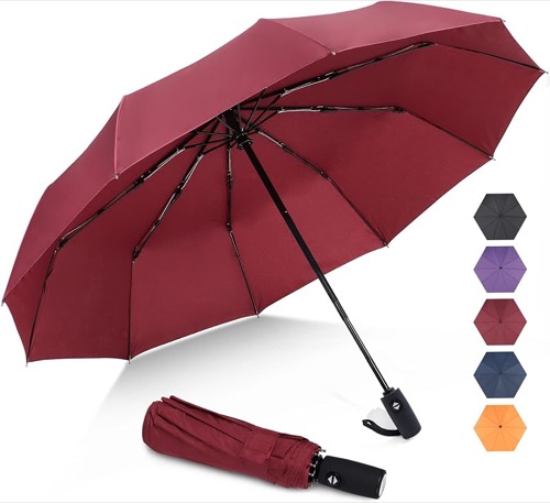 ZOMAKE compact travel umbrella
